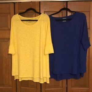 Bundle!Chico’s size Zero Cotton Tops!